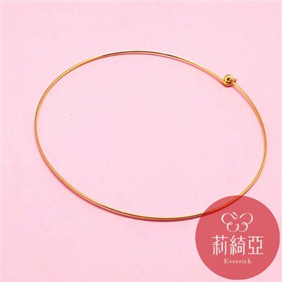 【60538-3】日本時尚造型項鍊-金色