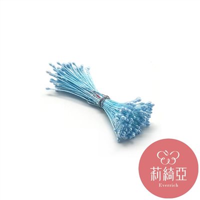【60080-4】花芯-細珍珠水藍 
