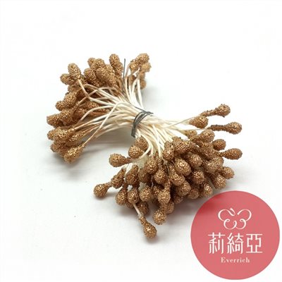 【60082-1】花芯-金色珠砂