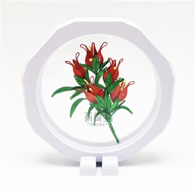 【60587】懸浮系列-圓舞曲展示架-白色