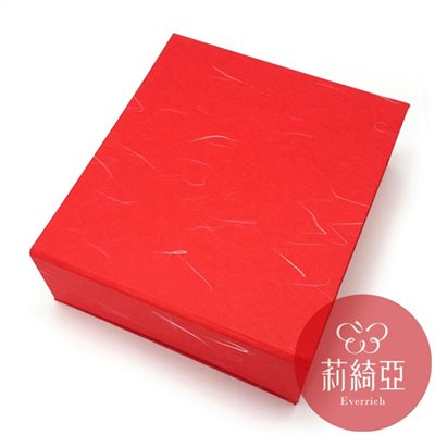 【60233】豪門麗緻典藏磁扣絲絨書型盒-紅