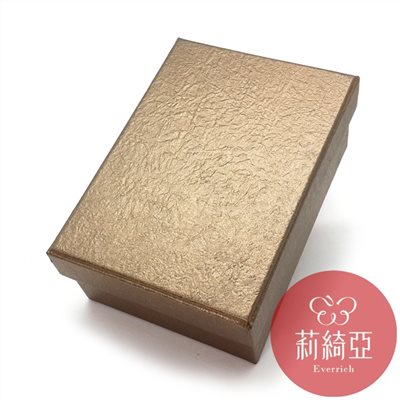 【60235】尊榮精緻格菱紋盒-金