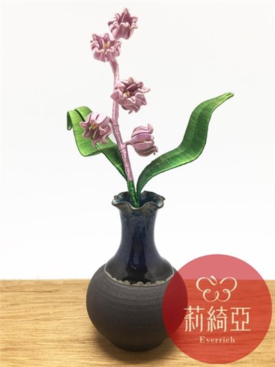 【60589C】收藏展示陶瓷藝品盆栽器皿-花瓶造型