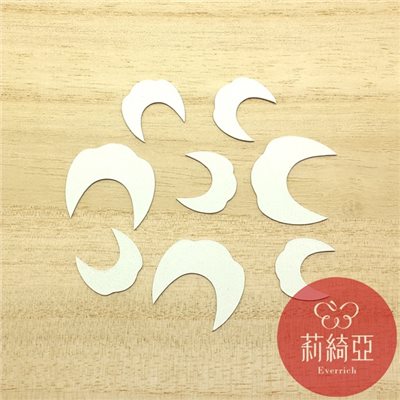 春仔花．纏花專用裁剪紙型-玫瑰花形
