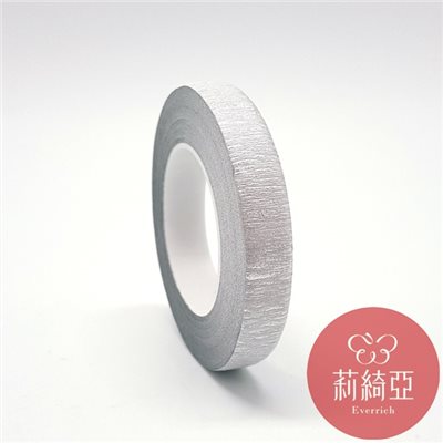 【60440-5】色蔥紙膠帶-銀色 (30碼/捲)