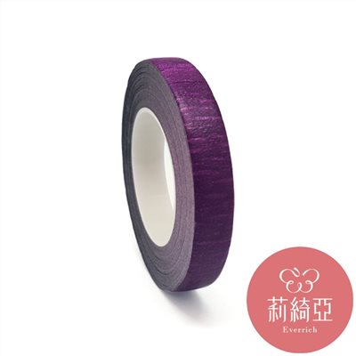 【60440-3】色蔥紙膠帶-紫色 (30碼/捲)
