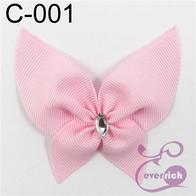 【C-001】馬卡龍蝴蝶-帽帶 (100入)