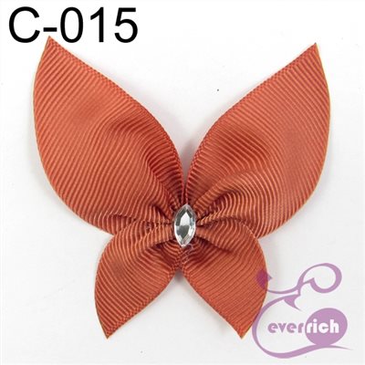 【C-015】馬卡龍蝴蝶-帽帶 (100入)