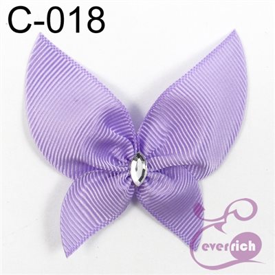 【C-018】馬卡龍蝴蝶-帽帶 (100入)