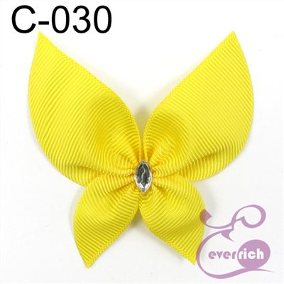 【C-030】馬卡龍蝴蝶-帽帶 (100入)