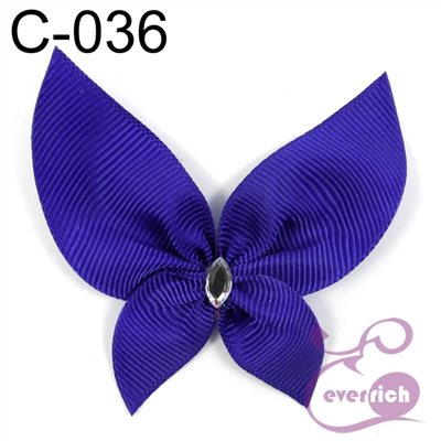 【C-036】馬卡龍蝴蝶-帽帶 (100入)