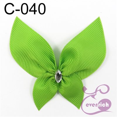 【C-040】馬卡龍蝴蝶-帽帶 (100入)
