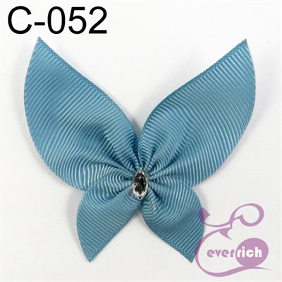 【C-052】馬卡龍蝴蝶-帽帶 (100入)