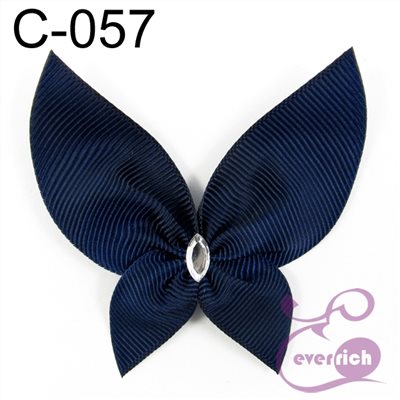 【C-057】馬卡龍蝴蝶-帽帶 (100入)