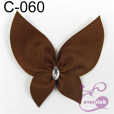 【C-060】馬卡龍蝴蝶-帽帶 (100入)