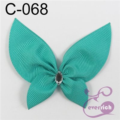 【C-068】馬卡龍蝴蝶-帽帶 (100入)