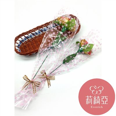 康乃馨DIY材料包．束/組 (附包裝)