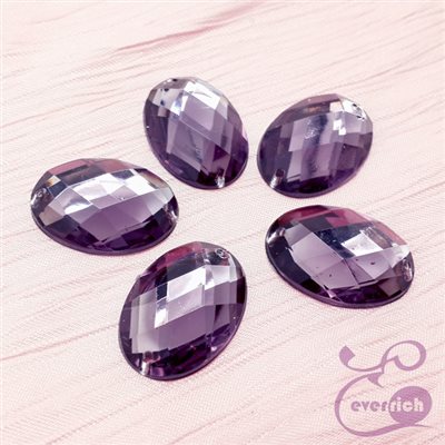 橢圓鑽 (1.8*2.5cm/有孔)-20pcs/包 (2色)
