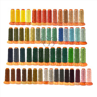 【60320A】春仔花 纏花四股線250M 新增色57色