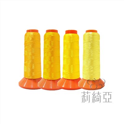 【60432-30】套組 / 春仔花 纏花四股線-黃纱琉璃系列4捲