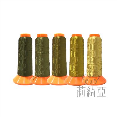 【60432-31】套組 / 春仔花 纏花四股線-金絲煌系列5捲