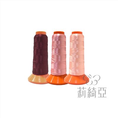 【60432-37】套組 / 春仔花 纏花四股線-染裙紅粉系列3色